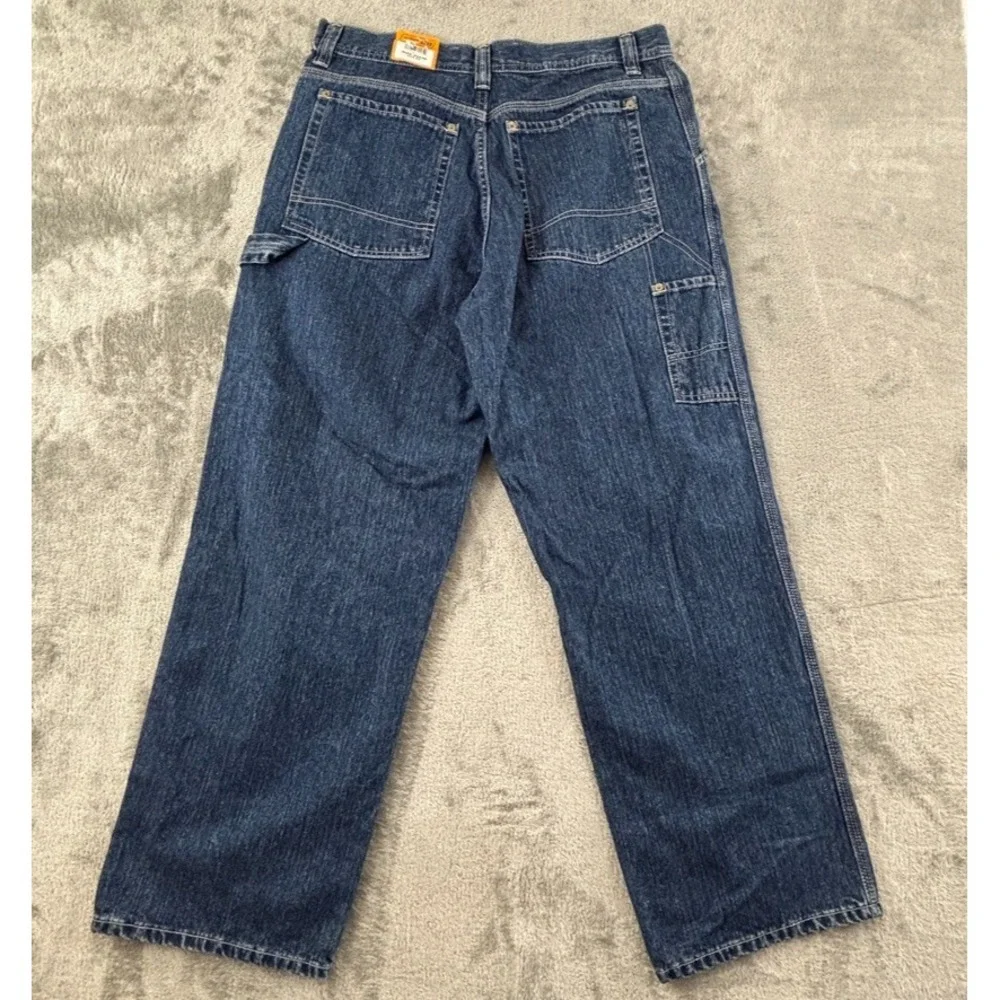 Vintage Urban Pipeline UP Carpenter‎ Jeans Mens 33x30 Dark Wash Loose Baggy Fit